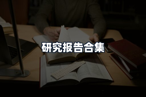 研究报告合集
